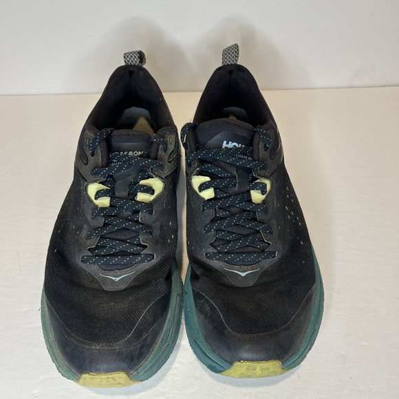 Hoka One One Challenger ATR 6 Men\'s 10.5D Black Blue Hiking Running Sneakers main image 8